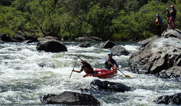 Canoeing, Nymboida National Park